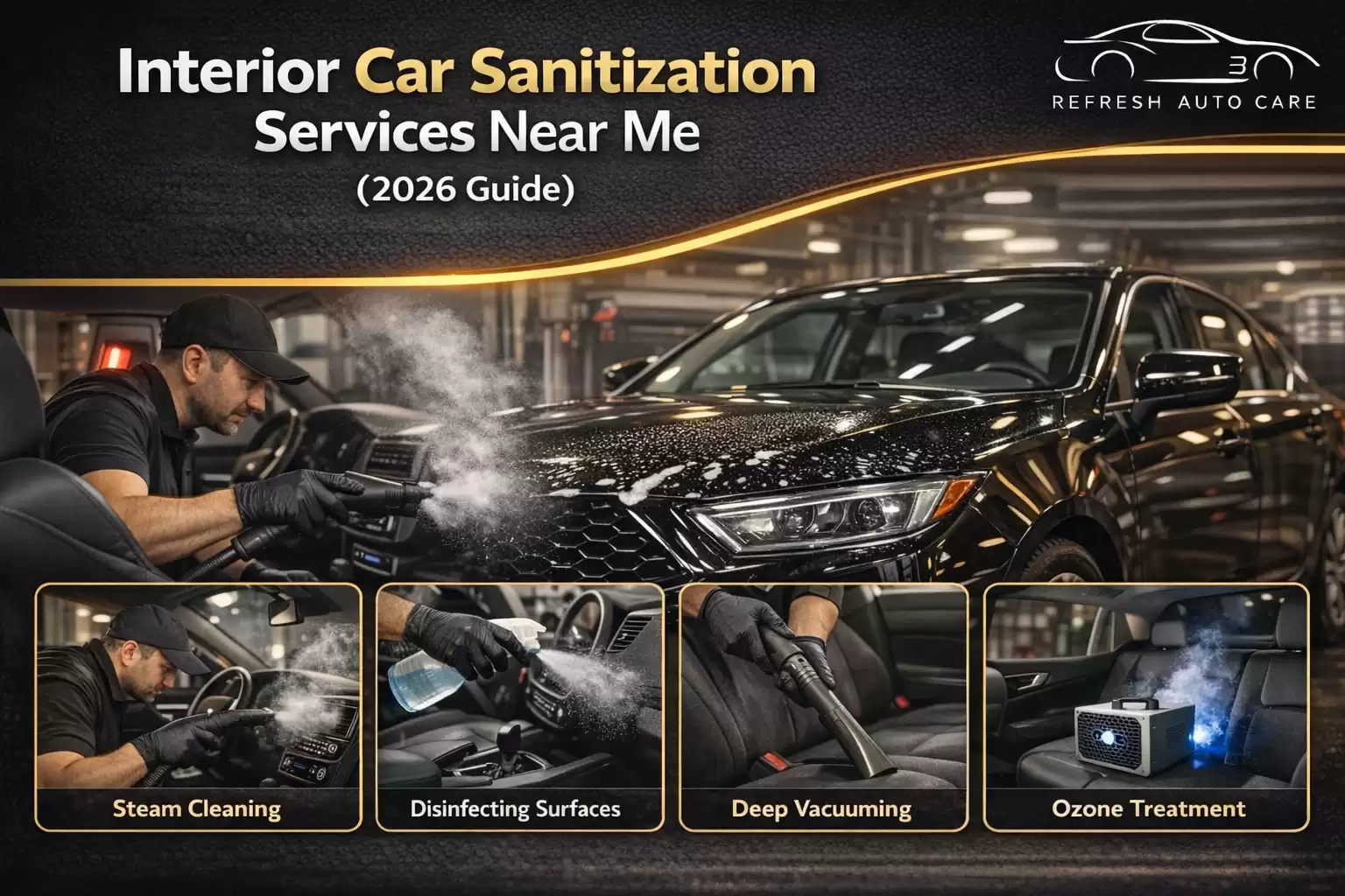 Interior Car Sanitization Services Near Me (2026 Guide)