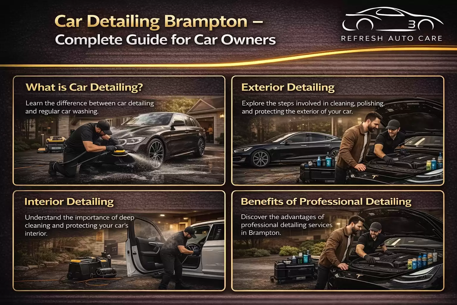 Car Detailing Brampton – Complete Guide for Car Owners