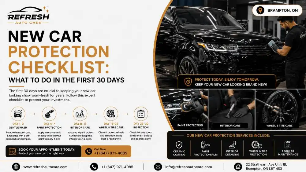 New Car Protection Checklist: What to Do in the First 30 Days