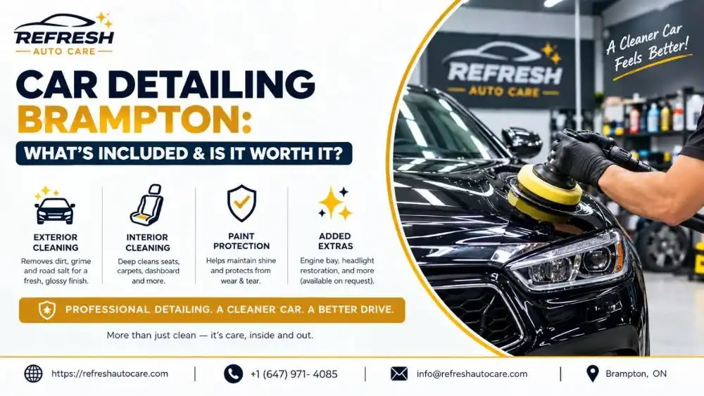 Car Detailing Brampton: What's Included & Is It Worth It?