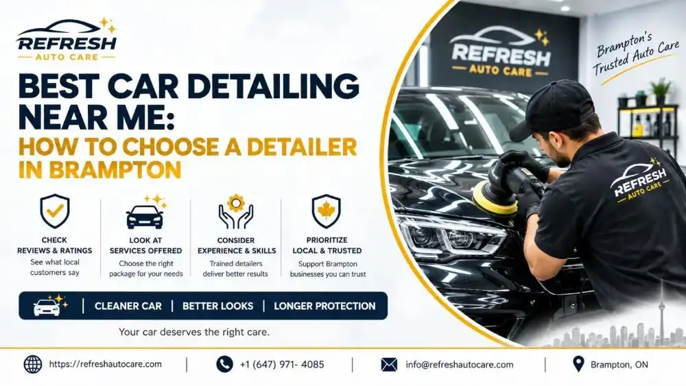 Best Car Detailing Near Me: How to Choose a Detailer in Brampton